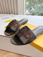 Fendi Runway Highlight Series Woven Slippers - Image 7
