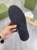 GUCCI High-Top Calfskin Perforated Series Casual Shoes - Image 7