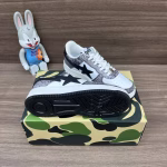 A Bathing Ape BASTA Classic Trendy Fashion Sneakers - Image 7