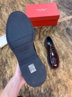 Salvatore Ferragamo casual high-end premium leather shoes - Image 7