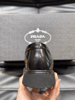 Prada thick-soled formal casual leather shoes - Image 7
