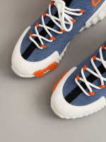 Hermès Knit Suede and Goatskin Slip-On Sneakers - Image 5