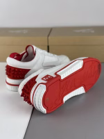 Christian Louboutin CL Astroloubi Retro Basketball Style Red-Sole Casual Shoes - Image 7