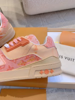 Louis Vuitton Train Couples' Limited-Edition Casual Athletic Basketball Shoes - Image 5