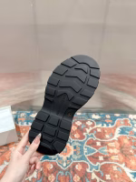 Alexander McQueen Couple's Leather Zip-Up Casual Ankle Boots - Image 8