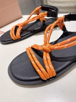 Miu Miu 2025 Summer New Beach Sandals - Image 7