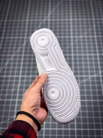 Nike White "Tear-Away" Low-Top Versatile Casual Sports Skate Shoes - Image 7