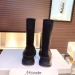 Alexander McQueen 2022 Early Autumn Flyknit Sock Boots - Image 3
