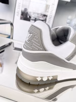 LV gray and white Trainer men's sports shoes - Image 6