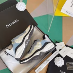 Chanel's early spring new argyle casual sports shoes - Image 4