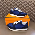 New counter-style Hermès Crew men's casual sports shoes - Image 3