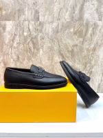 Louis Vuitton Four-Season Business Casual Leather Shoes - Image 4