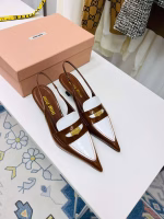 Miu Miu 2022 Spring-Summer Runway Penny Kitten Heels - Image 6