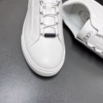 TOD'S New Collection Men's Leather Lace-Up Casual Sneakers - Image 5