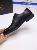 PRADA Trim-fit Business Leather Shoes - Image 4