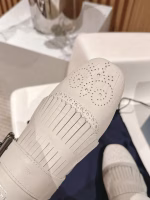 PRADA 2025 New Vintage Runway Fringed Loafers & Mules Collection - Image 4