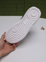 GUCCI Spring Collection Waxed Leather Casual Shoes with Soft Sole and Soft Surface - Image 7