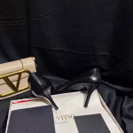 Valentino's Latest Rockstud Alcive Bronze Studded Mules - Image 5