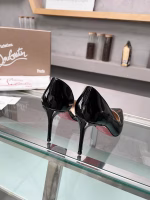 Christian Louboutin CL Global Limited-Edition Red-Sole High-Heeled Shoes - Image 5