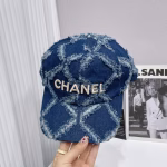 Chanel Vintage-Inspired Embroidered Baseball Cap