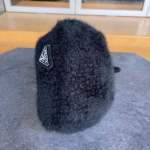 Prada New Style Fleece Beret - Image 8