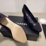 Chanel Classic Color-Block High Heels for Spring and Summer - Image 7