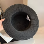 Dior New Style Flat-Top Straw Hat - Image 9