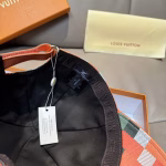 LV High-Quality Colorful Checkerboard Baseball Cap - Image 9