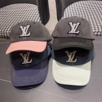 LV Louis Vuitton 2024 Pre-Spring New Denim Baseball Cap - Image 2