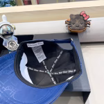 Dior Vintage Versatile Monogram Patchwork Leather Baseball Cap - Image 8