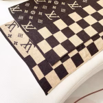 LV Louis Vuitton 100% Imported Knitted Cashmere Scarf - Image 7