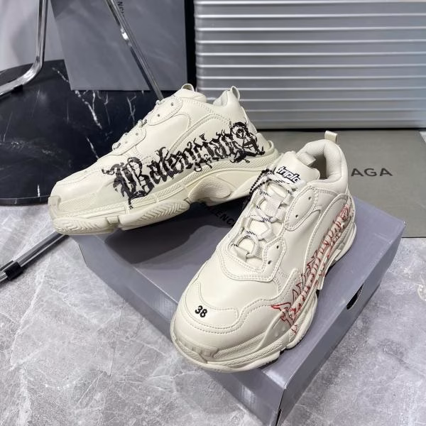 8 Balenciaga Generation 1 Graffiti New Colorway Chunky Sneakers - Image 1