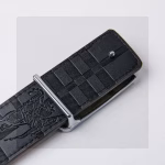 Burberry Hollow-out Letter Plate Buckle High-quality Belt - Image 9