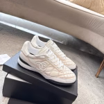 CHANEL Fall/Winter 2025B Black & White Panda Colorway Lambskin Quilted Tennis Shoe - Image 6