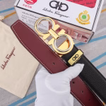 Ferragamo Original Order Men's Cowhide Belt - Image 8