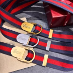 Gucci Men's Canvas Belt - Image 3