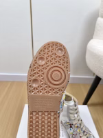Maison Margiela 2025 Spring/Summer New Graffiti Couple's Mid-Top German Training Sneakers - Image 7