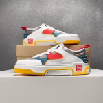 Christian Louboutin CL Men's Low-Top Classic Red-Sole Casual Shoes - Image 4