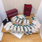 GUCCI 2024 Latest Classic 1977 Low-Top Canvas Shoes - Image 2