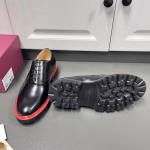 Ferragamo New Men's Business Casual Oxford Leather Shoes - Image 6