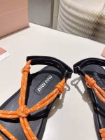 Miu Miu 2025 Summer New Beach Sandals - Image 6