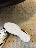 Miu Miu Women's 2025 Spring-Summer New Runway Trainer Casual Shoes - Image 6