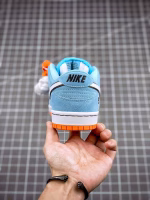 Nike Dunk Suede Light Sea Blue and White Air Force 1 - Image 6