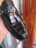 Stephen Thai water-dyed crocodile leather shoes - Image 3