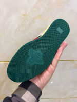 Gucci same-style men's skate shoes with crocodile belly Himalayan white leather - Image 7