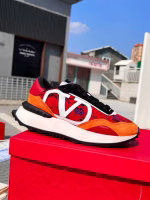 Valentino Lacerunner Women's Sports Shoes with Lace and Mesh Fabric - Image 4