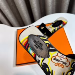 Hermès H Flat Slippers - Image 5