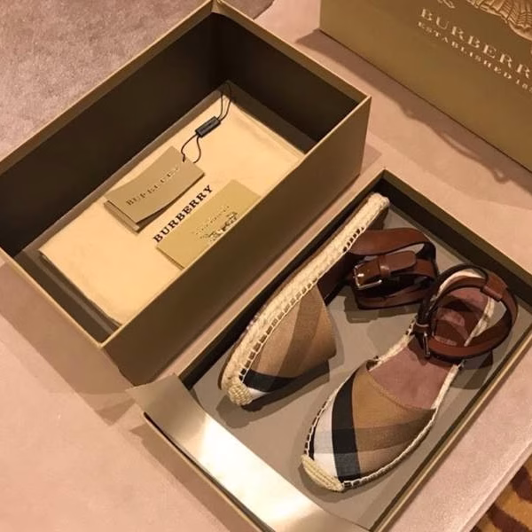 9 Burberry New Casual Classic Espadrilles - Image 1