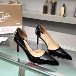 Christian Louboutin CL Global Limited-Edition Red-Sole High-Heeled Shoes