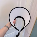 Alexander Wang New Airy Cloud Bubble Gauze Visor Hat - Image 7